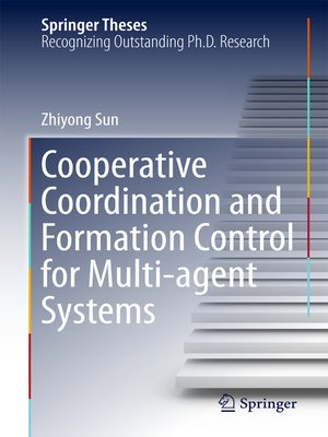 cover image of Cooperative Coordination and Formation Control for Multi-agent Systems